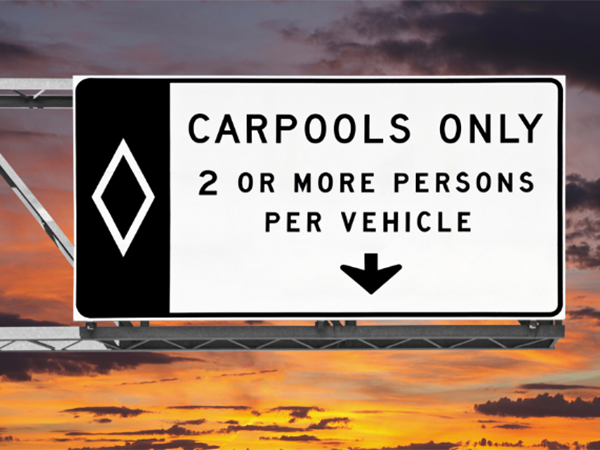 Violaciones del Carril de Carpool